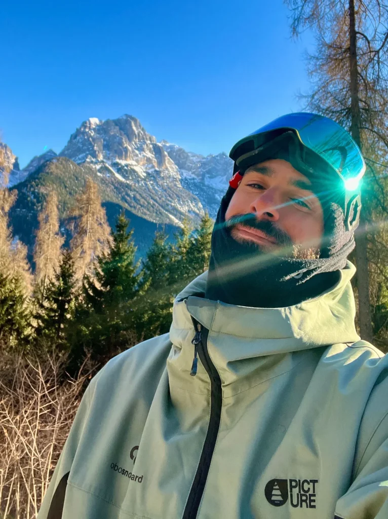 davide obo, obo snowboard, maestro di snowboard a madonna di campiglio